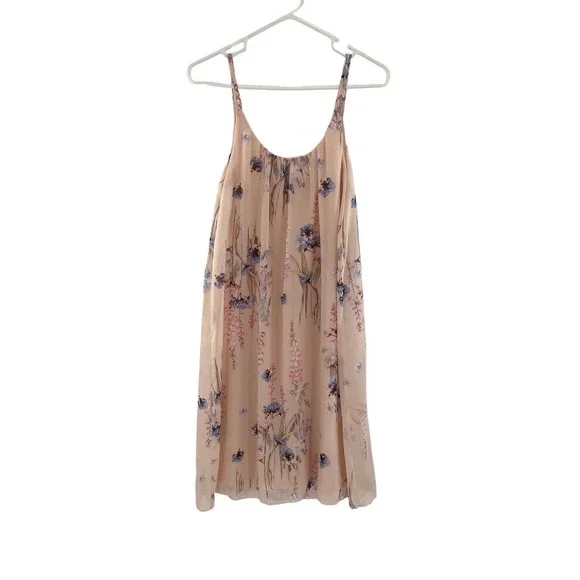 Love Crazy Blush Pink lined floral sundress Small - Picture 2 of 5